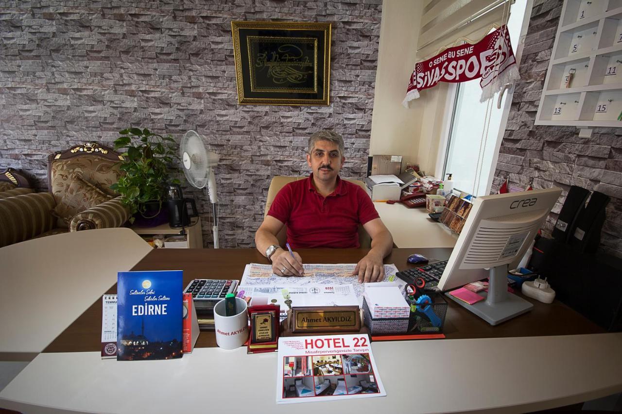 Otel 22 Edirne Exterior foto